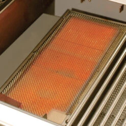 Fire Magic Aurora A830i 48-Inch Built-In Propane Gas & Charcoal Combo Grill With Infrared Burner -BBQ Haven Shop FM Closeup Aurora Infrared Burner 1