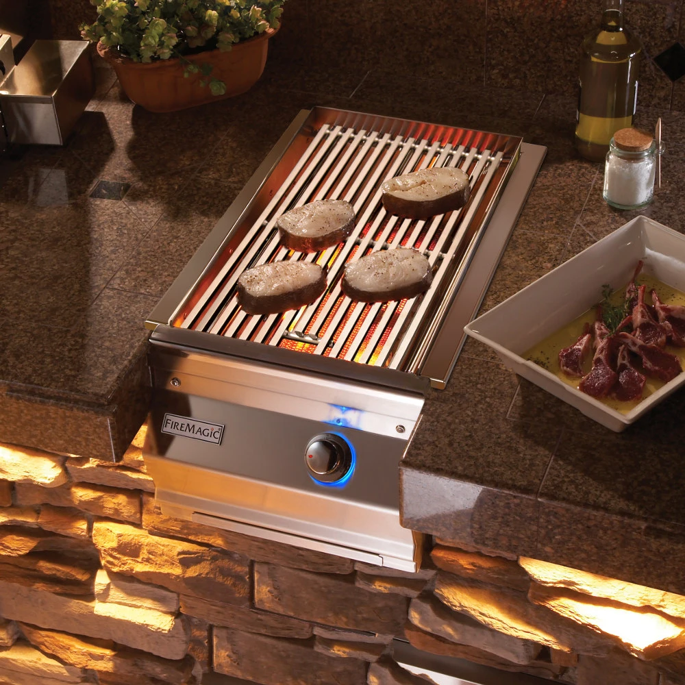 Fire Magic Classic 24,400 BTU Built-In Natural Gas Single Searing Station 2 Fire Magic Classic 24,400 BTU Built-In Natural Gas Single Searing Station - Image 2