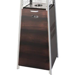 Fire Sense Pyramid Flame Series 47,000 BTU Propane Gas Decorative Fire Feature - Brushed Bronze -BBQ Haven Shop Fire Sense Pyramid Flame Series 47000 BTU Propane Gas Decorative Fire Feature Brushed Bronze Base