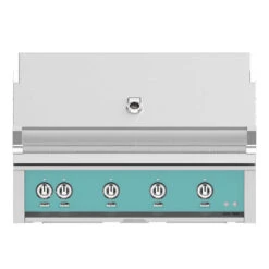 Hestan 42-Inch 4-Burner Built-In Propane Gas Grill With Infrared Sear Burner And Rotisserie Burner - Bora Bora