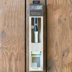 GrilLight 18-Inch Restaurant-Grade Stainless Steel BBQ Spatula With LED Light - USA Flag 8 GrilLight 18-Inch Restaurant-Grade Stainless Steel BBQ Spatula With LED Light - USA Flag -BBQ Haven Shop GrilLight 18 Inch Restaurant Grade Stainless Steel BBQ Spatula with LED Light USA Flag Package