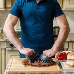 GrilLight GrillClaw Meat Shredder Bear Claws - Comfy Ergonomic Grip | Strong Enough To Lift 50 Lbs | FDA Approved, BPA Free -BBQ Haven Shop GrilLight GrillClaw Meat Shredder Bear Claws Comfy Ergonomic Grip Strong Enough to Lift 50 Lbs FDA Approved BPA Free Model