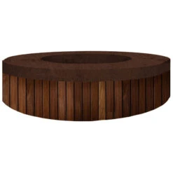 Prism Hardscapes Hampton 48-Inch Round 65,000 BTU Propane Gas Fire Pit Bowl - Cafe