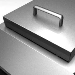 Hestan 20,000 BTU Built-In Propane Gas Single Side Burner With Stainless Steel Lid - Bora Bora -BBQ Haven Shop Hestan 20 000 BTU Built In Gas Single Side Burner with Stainless Steel Lid Steeletto Lid copy 1