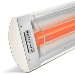 Infratech CD-Series 33-Inch 3000W Dual Element Electric Infrated Patio Heater - 480V - Biscuit