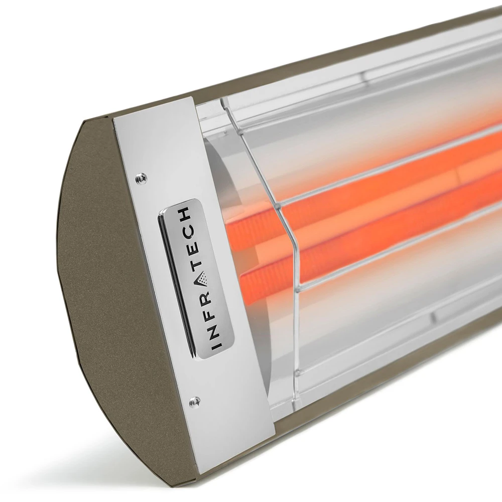 Infratech CD-Series 61 1/4-Inch 6000W Dual Element Electric Infrated Patio Heater - 208V - Bronze 1 Infratech CD-Series 61 1/4-Inch 6000W Dual Element Electric Infrated Patio Heater - 208V - Bronze