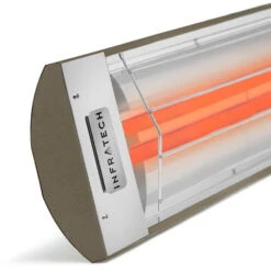Infratech CD-Series 61 1/4-Inch 6000W Dual Element Electric Infrated Patio Heater - 240V - Bronze