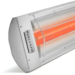 Infratech CD-Series 33-Inch 3000W Dual Element Electric Infrated Patio Heater - 208V - Stainless Steel