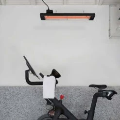 Infratech C-Series 33-Inch 1500W Single Element Electric Infrared Comfort Garage Heater With Plug - 120V - Black -BBQ Haven Shop Infratech Heater Lifestyle