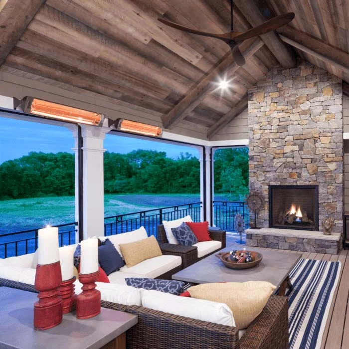 Infratech W-Series 61 1/4-Inch 3000W Single Element Electric Infrated Patio Heater - 240V - Biscuit 7 Infratech W-Series 61 1/4-Inch 3000W Single Element Electric Infrated Patio Heater - 240V - Biscuit - Image 7