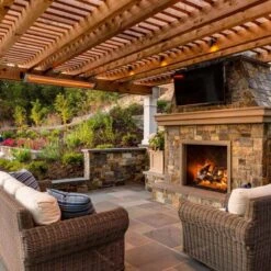 Infratech W-Series 39-Inch 2000W Single Element Electric Infrated Patio Heater - 480V - Bronze 16 Infratech W-Series 39-Inch 2000W Single Element Electric Infrated Patio Heater - 480V - Bronze -BBQ Haven Shop Infratech W Series Lifestyle 3 4