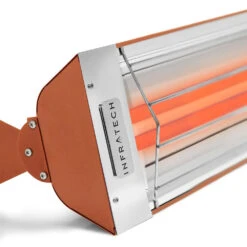 Infratech WD-Series 39-Inch 5000W Dual Element Electric Infrated Patio Heater - 208V - Copper