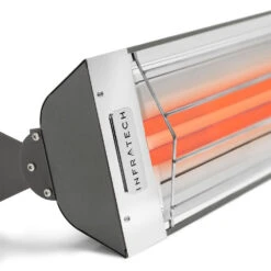Infratech WD-Series 61 1/4-Inch 6000W Dual Element Electric Infrated Patio Heater - 277V - Grey