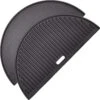 Kamado Joe Half Moon Cast Iron Reversible Griddle - Fits Kamado Joe 18-Inch Classic Joe Grills