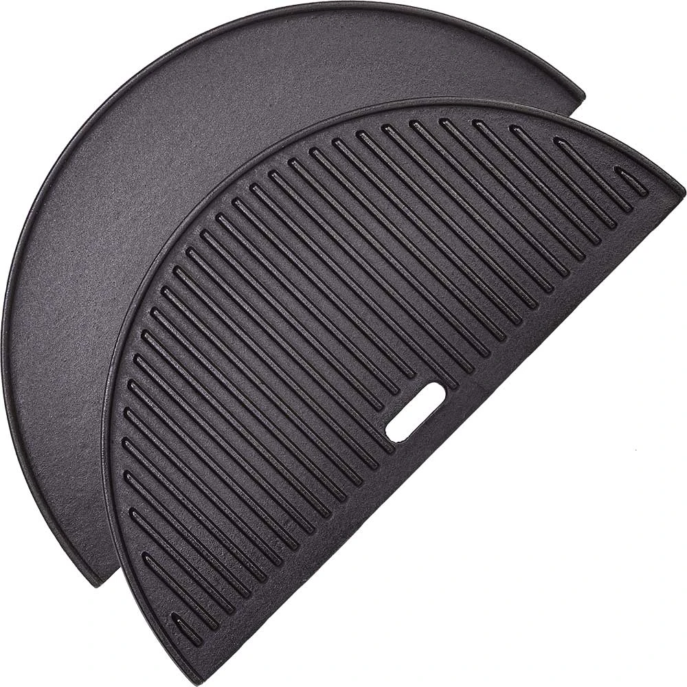 Kamado Joe Half Moon Cast Iron Reversible Griddle - Fits Kamado Joe 18-Inch Classic Joe Grills 1 Kamado Joe Half Moon Cast Iron Reversible Griddle - Fits Kamado Joe 18-Inch Classic Joe Grills