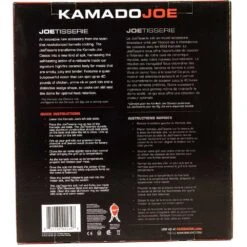Kamado Joe JoeTisserie Kamado Rotisserie System - Fits Kamado Joe 18-Inch Classic Joe Grills -BBQ Haven Shop Kamado Joe Classic Joe JoeTisserie Kamado Rotisserie System KJ TISSERIENA Rear View