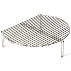 Kamado Joe Stainless Steel Grill Expander Cooking Grate - Fits Kamado Joe 18-Inch Classic Joe Grills