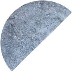 Kamado Joe Half Moon Bacteria And Stain Resistant Soapstone Slab - Fits Kamado Joe 24-Inch Big Joe Grills