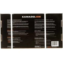 Kamado Joe Half Moon Bacteria And Stain Resistant Soapstone Slab - Fits Kamado Joe 18-Inch Classic Joe Grills 9 Kamado Joe Half Moon Bacteria And Stain Resistant Soapstone Slab - Fits Kamado Joe 18-Inch Classic Joe Grills -BBQ Haven Shop Kamado Joe Half Moon Bacteria and Stain Resistant Soapstone Slab KJ HCGSSTONE Box Rear View