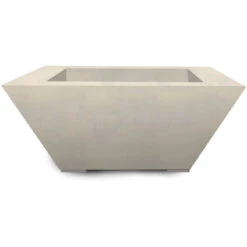 Prism Hardscapes Lombard 40-Inch 65,000 BTU Natural Gas Square Fire Pit Table - Coastal