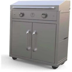 Le Griddle Ranch Hand 30-Inch 3600W Freestanding Electric Commercial Style Flat Top Griddle -BBQ Haven Shop Le Griddle GEE75 Original 30 inch Electric Griddle lid closed