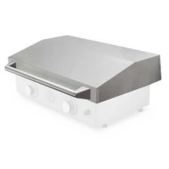Le Griddle Stainless Steel Lid For 30-Inch 2-Burner Commercial Style Flat Top Griddle 7 Le Griddle Stainless Steel Lid For 30-Inch 2-Burner Commercial Style Flat Top Griddle -BBQ Haven Shop Le Griddle Stainless Lid for 30 Inch Flat Top Griddle GFLID75 Lid Down