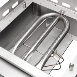 Le Griddle Wee 16-Inch 1-Burner Freestanding Propane Gas Commercial Style Flat Top Griddle -BBQ Haven Shop Le Griddle wee 16 inch propane gas griddle Steel u burner