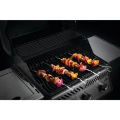 Napoleon Stainless Steel Multifunctional Skewers - Set Of 8 -BBQ Haven Shop Low Res JPG 70015 SS MultifunctionalSkewer InUse