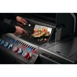 Napoleon 3-Piece Plancha Toolset -BBQ Haven Shop Low Res JPG 70081 Planchet Set InUse Spatulas