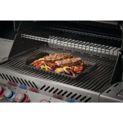 Napoleon Ceramic Roasting Pan And Beer Can Chicken Roaster Set -BBQ Haven Shop Low Res JPG 70150 Ceramic Roasting Pan InUse