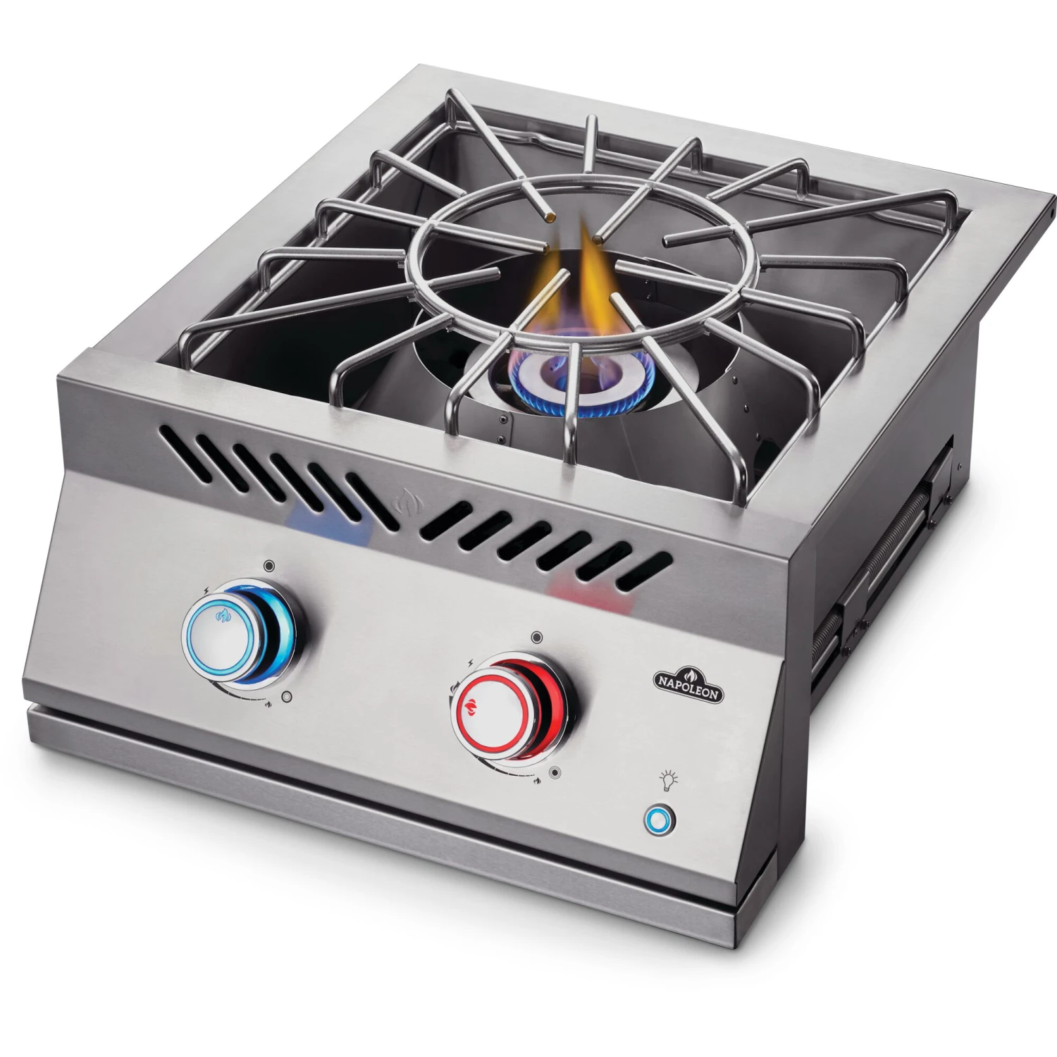 Napoleon Built-in 700 Series 60,000 BTU 18-Inch Natural Gas Power Burner With Stainless Steel Cover 2 Napoleon Built-in 700 Series 60,000 BTU 18-Inch Natural Gas Power Burner With Stainless Steel Cover - Image 2