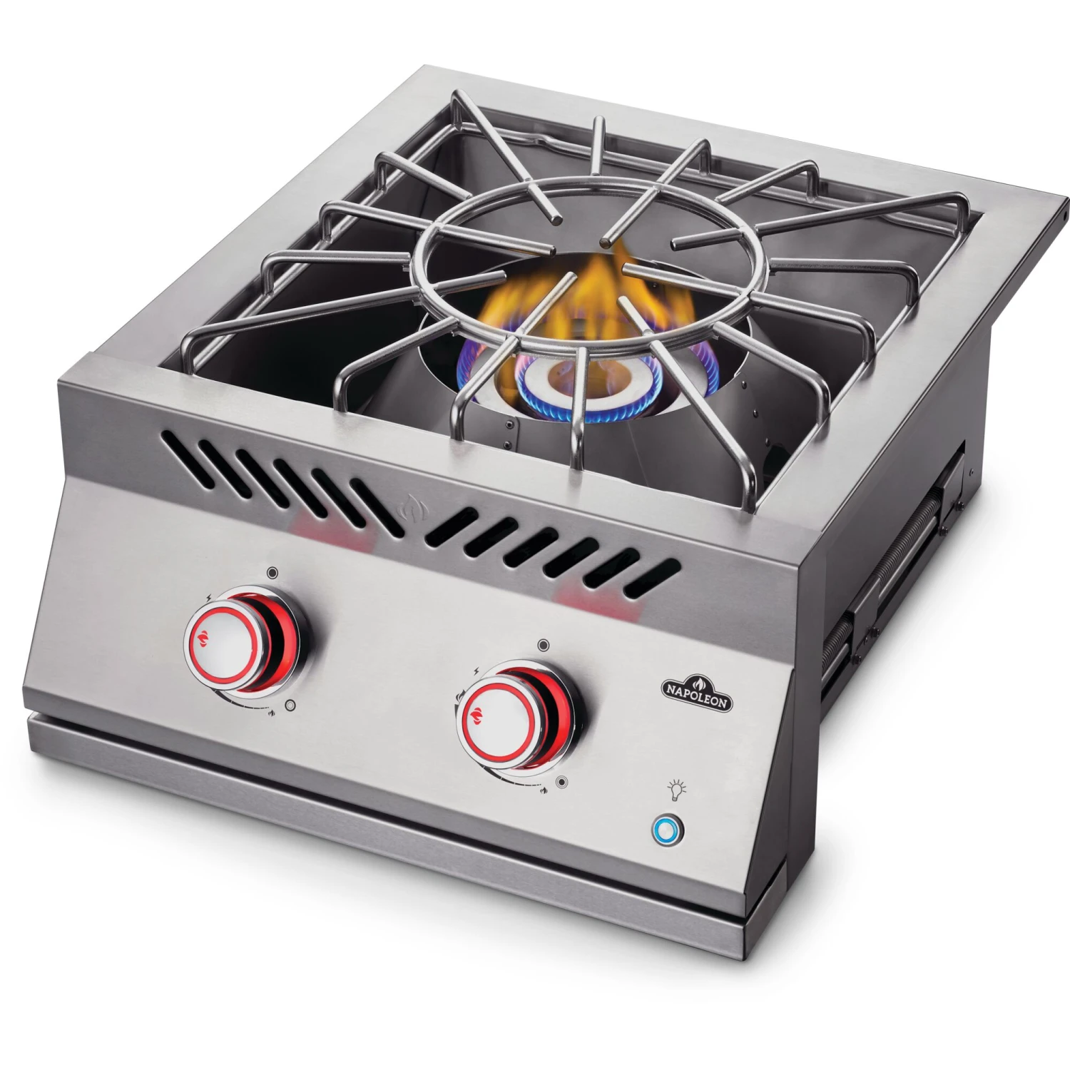 Napoleon Built-in 700 Series 60,000 BTU 18-Inch Natural Gas Power Burner With Stainless Steel Cover 3 Napoleon Built-in 700 Series 60,000 BTU 18-Inch Natural Gas Power Burner With Stainless Steel Cover - Image 3