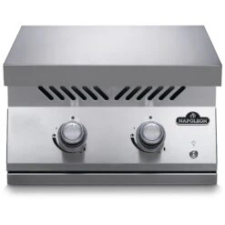 Napoleon Built-in 700 Series 30,000 BTU 18-Inch Propane Gas Double Side Burner With Stainless Steel Cover 10 Napoleon Built-in 700 Series 30,000 BTU 18-Inch Propane Gas Double Side Burner With Stainless Steel Cover -BBQ Haven Shop Low Res JPG BIB18RT Drop In Prod Str Burner Clsd