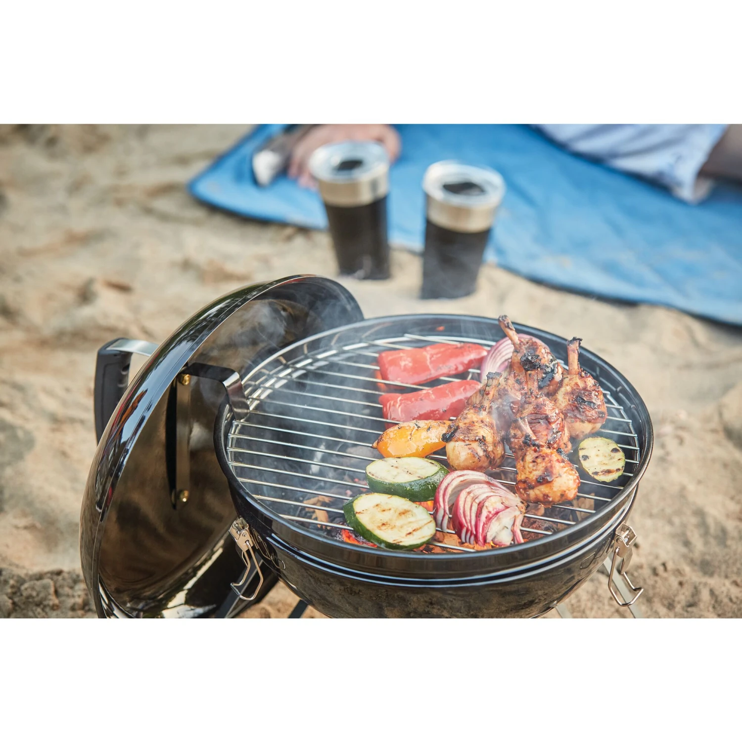Napoleon 14-Inch Portable Charcoal Kettle Grill 9 Napoleon 14-Inch Portable Charcoal Kettle Grill - Image 9