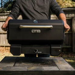 Masterbuilt 28-Inch Portable Charcoal Grill And Smoker With Cart 10 Masterbuilt 28-Inch Portable Charcoal Grill And Smoker With Cart -BBQ Haven Shop MB20040722 GrillwithoutCart 08 Etail 1024x
