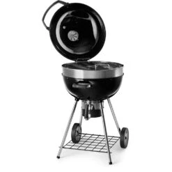 Napoleon PRO 22-Inch Charcoal Kettle Grill 12 Napoleon PRO 22-Inch Charcoal Kettle Grill -BBQ Haven Shop Napoleon PRO Charcoal Lid Open