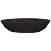 Prism Hardscapes Ovale 79-Inch Oval 65,000 BTU Propane Gas Fire Pit Bowl - Ebony