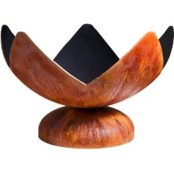 Ohio Flame Fire Flower 41-Inch Wood Burning Artisan Fire Pit