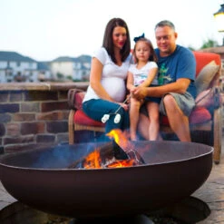 Ohio Flame Patriot 30-Inch Wood Burning Fire Pit 15 Ohio Flame Patriot 30-Inch Wood Burning Fire Pit -BBQ Haven Shop Ohio Flame Patriot 30 Inch Wood Burning Fire Pit OF30FPNSF Family