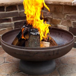 Ohio Flame Patriot 48-Inch Wood Burning Fire Pit 13 Ohio Flame Patriot 48-Inch Wood Burning Fire Pit -BBQ Haven Shop Ohio Flame Patriot 48 Inch Wood Burning Fire Pit OF48FPNSF Lifestyle 2