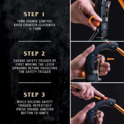 Oklahoma Joe's 1-Pound Propane Tank Charcoal Lighter/Starter, With Ergonomic Handle And Safety Trigger 11 Oklahoma Joe's 1-Pound Propane Tank Charcoal Lighter/Starter, With Ergonomic Handle And Safety Trigger -BBQ Haven Shop Oklahoma Joes 1 Pound Propane Tank Charcoal Lighter Starter 4816850R06 Instructions