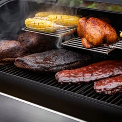 Oklahoma Joe's Anthem Series Longhorn Reverse Flow Offset Charcoal Smoker -BBQ Haven Shop Oklahoma Joes Anthem Series Longhorn Reverse Flow Offset Charcoal Smoker 21202124 Food Lifestyle