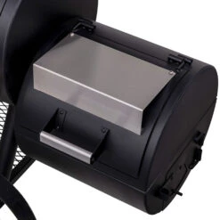 Oklahoma Joe's Anthem Series Longhorn Reverse Flow Offset Charcoal Smoker -BBQ Haven Shop Oklahoma Joes Anthem Series Longhorn Reverse Flow Offset Charcoal Smoker 21202124 Shelf