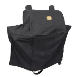 Oklahoma Joe's Grill Cover For Rider DLX Limited Pellet Grill -BBQ Haven Shop Oklahoma Joes Grill Cover for Rider DLX Limited Pellet Grill 7585473P04 Side View