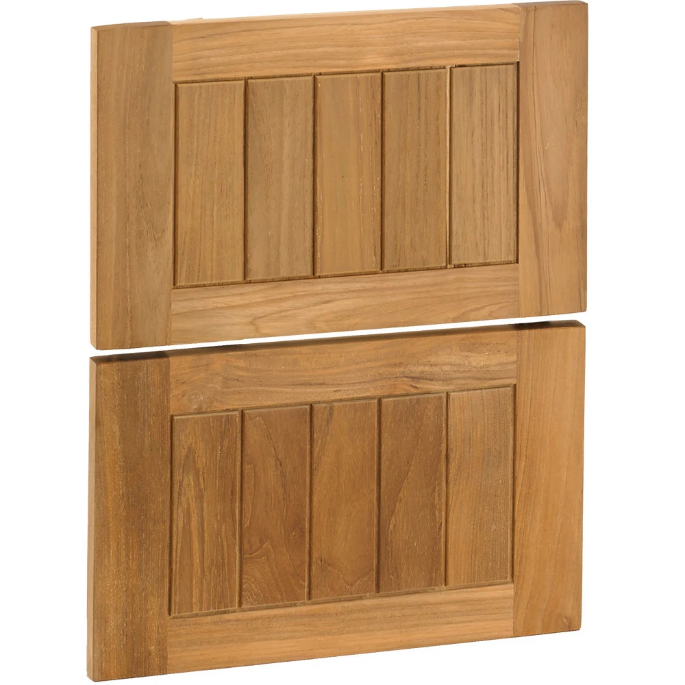 Pacific Teak Millworks Cottage Style 18-Inch Teak Wood Double Access Drawer 9 Pacific Teak Millworks Cottage Style 18-Inch Teak Wood Double Access Drawer - Image 9