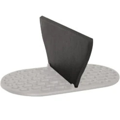 Primo Cast Iron Fire Box Divider For Primo Oval JR -BBQ Haven Shop Primo Cast Iron Fire Box Divider for Primo Oval JR 314 Isolated