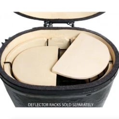 Primo Ceramic Heat Deflector Plates For Primo Oval JR -BBQ Haven Shop Primo Ceramic Heat Deflector Plates for Primo Oval JR 325 In Grill