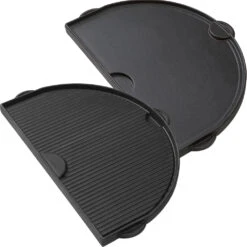 Primo Half-Moon Cast Iron Dual-Purpose Griddle For Primo Oval LG