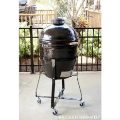 Primo Large Round Charcoal Ceramic Kamado Grill -BBQ Haven Shop Primo Large Round Charcoal Ceramic Kamado Grill 771 Lifestyle