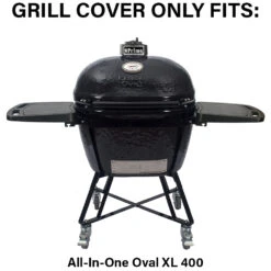 Primo Premium Grill Cover For Freestanding / All-In-One Grills - Fits Primo All-In-One Oval XL 400 Freestanding Charcoal Kamado -BBQ Haven Shop Primo Premium Grill Cover for Freestanding All In One Grills Fits Primo All In One Oval XL 400 Freestanding Charcoal Kamado Will Fit